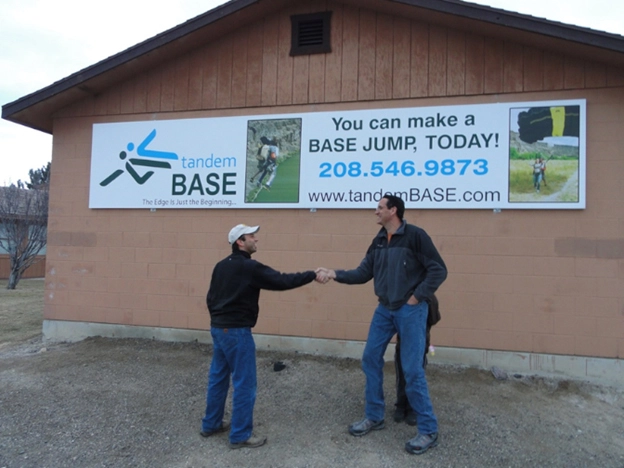 Tandem BASE jumping origins